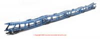 RT-OO-CAR4-402A Revolution Trains Quad set Cartic-4 car carrier - MAT-Transauto blue